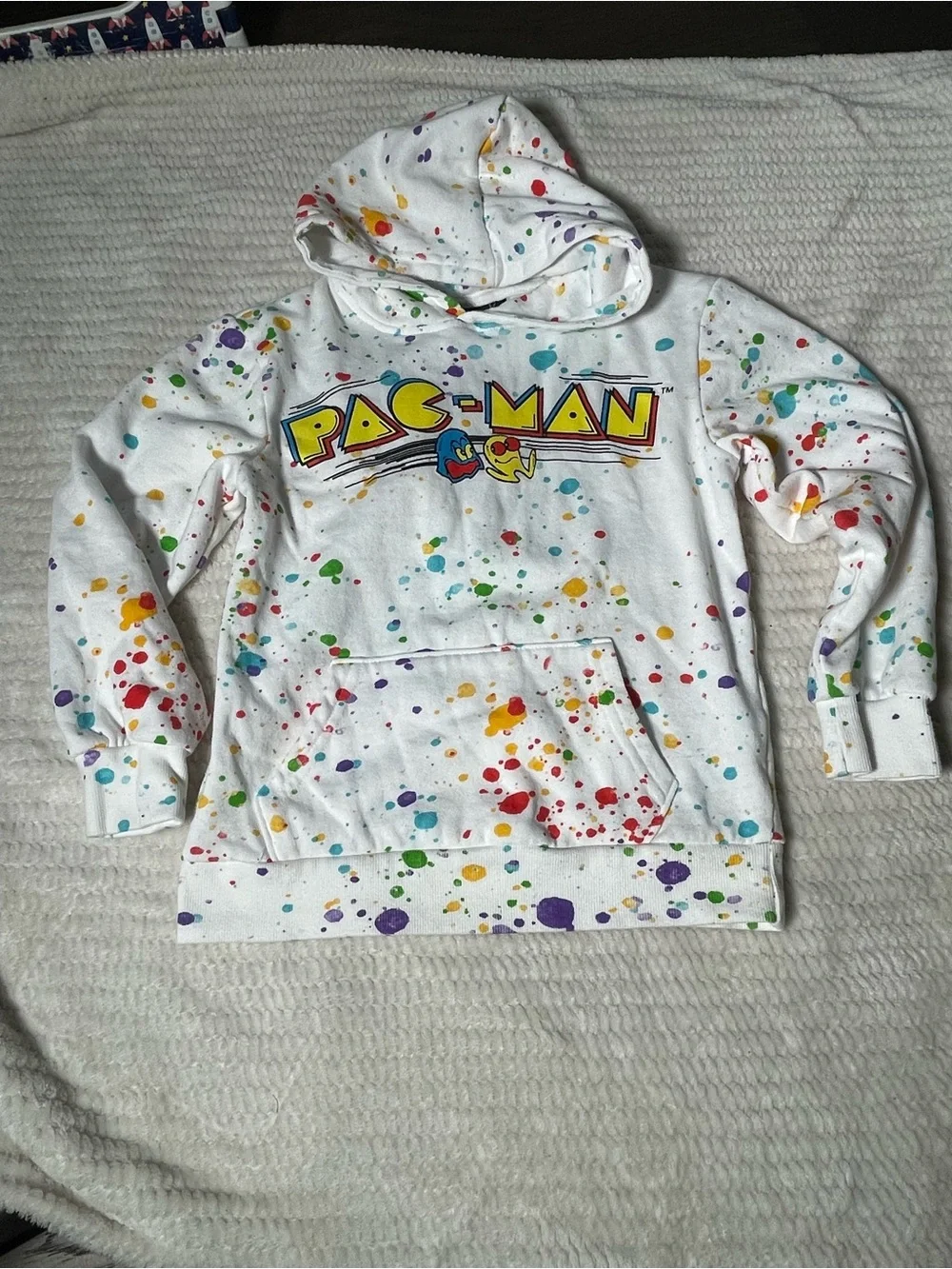 Size 8 kids PAC MAN Sweater